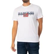 T-shirt Korte Mouw Napapijri Aylmer-T-shirt