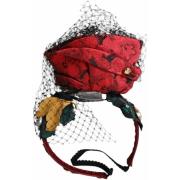 Broche D&amp;G Rood haar strik hoofdband