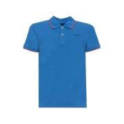 Polo Shirt Korte Mouw Husky hs23beupc34co185-arthur-c325-f46 blue