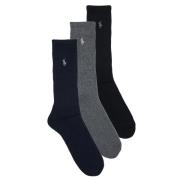 High socks Polo Ralph Lauren CREW W/PP CREW 3 PACK