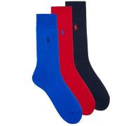 High socks Polo Ralph Lauren MERCERZD CTN CREW SOCK 3 PACK