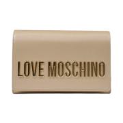 Tas Love Moschino Polyurethaan tas met ritssluiting