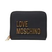 Portemonnee Love Moschino Polyurethaan portemonnee met ritssluiting