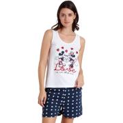 Pyjama's / nachthemden Admas Pyjamashort tanktop Love Is In The Air Di...