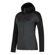 Fleece Jack La Sportiva Upendo Hoody W M33 900322 Carbon/Cherry Tomato