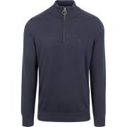 Sweater Barbour Half Zip Trui Navy