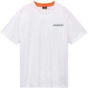 T-shirt Napapijri S Sovana T-Shirt White Heron