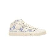 Sneakers Sanjo K100 Wild Flowers - Ecru/Lilac