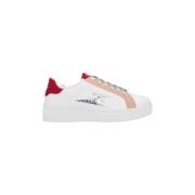 Nette schoenen Vanessa Wu MILIE RED Blanc