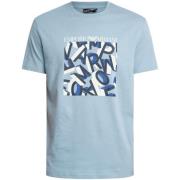 Pyjama's / nachthemden Emporio Armani Lounge grafisch T-shirt