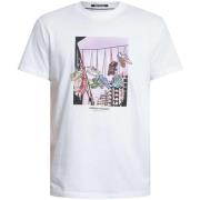 T-shirt Korte Mouw Weekend Offender T-shirt met Turf Wars-afbeelding