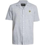 Overhemd Korte Mouw Lyle &amp; Scott Linnenmix Oxford Revere-overhemd ...
