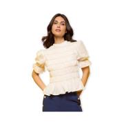 Blouse Minueto Top Lily White - White