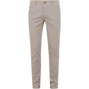 Broek Suitable Chino Pico Ruiten Beige