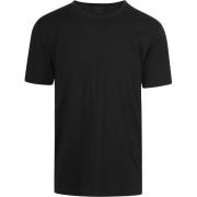 T-shirt Mey Dry Cotton O-hals T-shirt Zwart