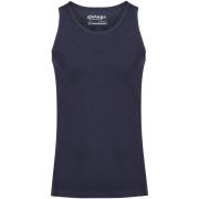 T-shirt Garage Stretch Basic Singlet Donkerblauw