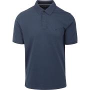 T-shirt Casa Moda Stretch Polo Donkerblauw