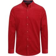Overhemd Lange Mouw Scotch &amp; Soda Overhemd Corduroy Rood