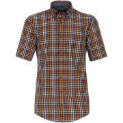 Overhemd Lange Mouw Casa Moda Short Sleeve Overhemd Ruiten Multicolour