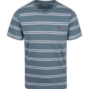T-shirt Levis T-shirt Original Stripe Rowan Steam Blue
