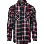 Overhemd Lange Mouw Scotch &amp; Soda Overhemd Ruit Navy