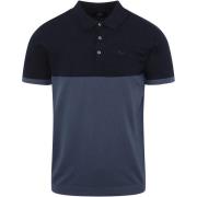 T-shirt Petrol Industries Polo Knitwear Blauw