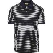 T-shirt Gant Poloshirt Pique Navy Streep