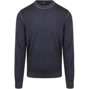 Sweater BOSS Pullover Astefano Wol Navy