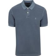 T-shirt Marc O'Polo Poloshirt Faded Storm Blauw