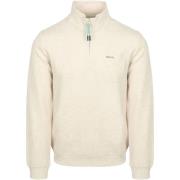 Sweater New Zealand Auckland NZA Trui Halfzip Cesar Beige
