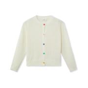 Mantel Compania Fantastica COMPAÑIA FANTÁSTICA Cardigan 10231 - Ecru