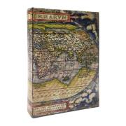Manden en dozen Signes Grimalt Wereldkaart Boekendoos