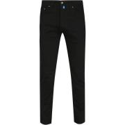 Broek Pierre Cardin Broek Lyon Tapered Future Flex Zwart