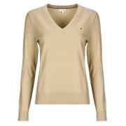Trui Tommy Hilfiger CO JERSEY STITCH LS V-NK SWEATER