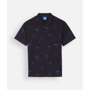 Polo Shirt Korte Mouw Oxbow Polo met korte mouwen en allover print PAL...