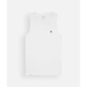 T-shirt Korte Mouw Oxbow Effen tanktop borst geborduurd 4flo TARCEL
