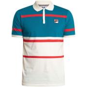Polo Shirt Korte Mouw Fila Clarkson poloshirt met Varn Dye-streep