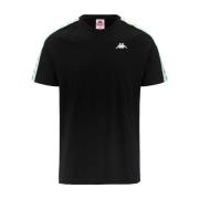 T-shirt Korte Mouw Kappa 361c28w_banda_coeni_slim_nero