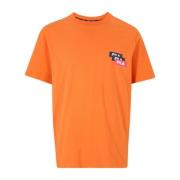 T-shirt Korte Mouw Fila fat0238_t-shirt_teens_arancio