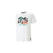 T-shirt Korte Mouw Puma 539237_showcase_tee_bianco