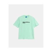 T-shirt Karl Lagerfeld A1W17005 REG SS ESSENTIAL