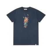 T-shirt Rvlt Revolution Regular T-Shirt 1333 HIK - Navy