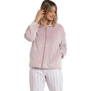 Pyjama's / nachthemden Admas Binnenjas met rits Magic Time