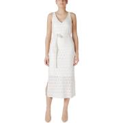 Korte Jurk Vila Viamalina V-Neck S/L Midi/Pb 14104109