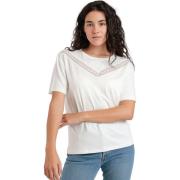 T-shirt Korte Mouw Admas T-shirt met slipe mouwen CHEST LACE