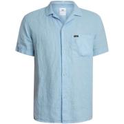 Overhemd Korte Mouw Lois Nacho 22 Kort Mouw Licht Linnen Shirt