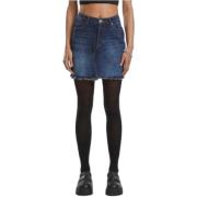 Rok Urban Classics Mini jupe en jean femme Heavy