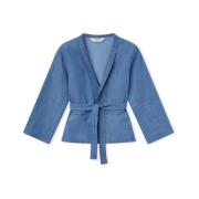 Mantel Compania Fantastica COMPAÑIA FANTÁSTICA Jacket 40024 - Blue
