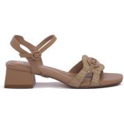 Sandalen Laura Biagiotti RAFFIA BROWN