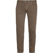 Chino Broek Alberto Pipe Broek Bruin